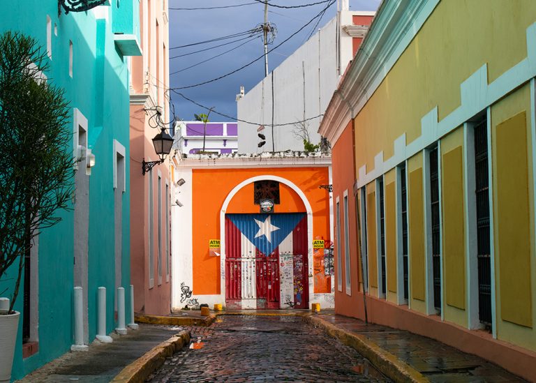 colorful homes in Old San Juan Puerto Rico